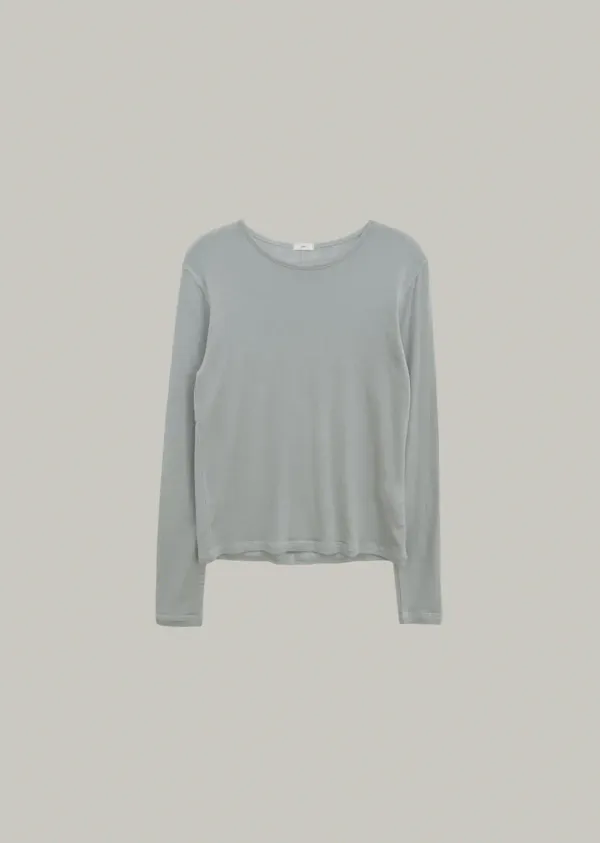 tencel long sleeve tee