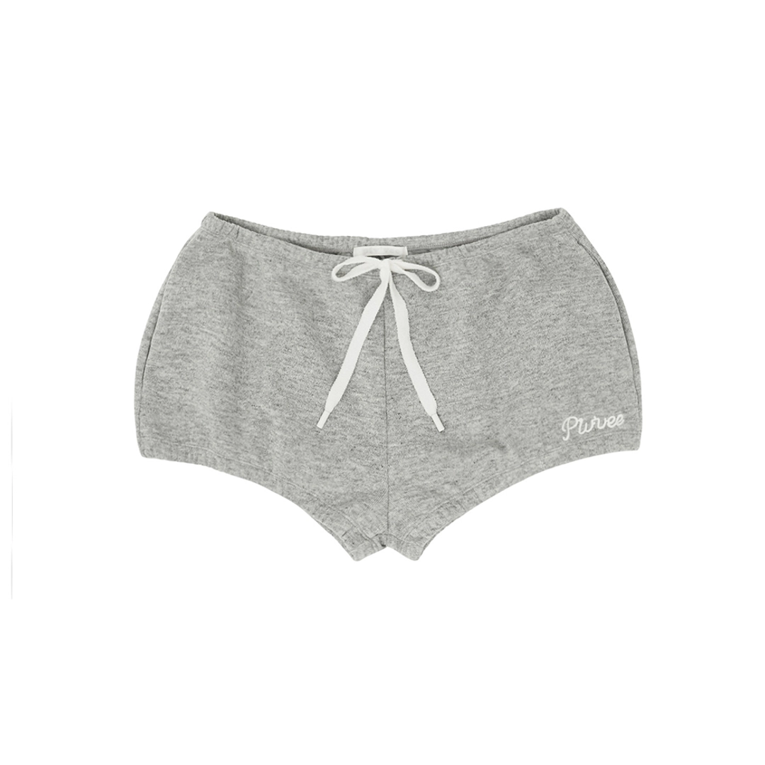 피브비 Wool Cotton Puff Shorts (snow grey) 상품 이미지 2