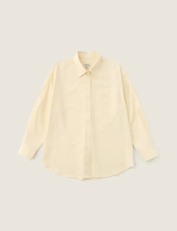 Jane Cotton Shirt (Cream)