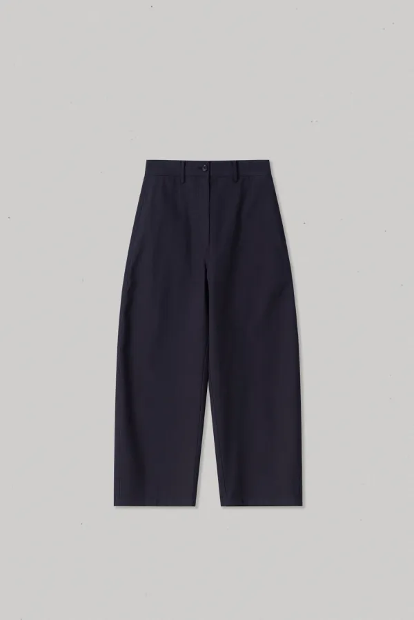 34707_Curved-Leg Cotton Trousers TD