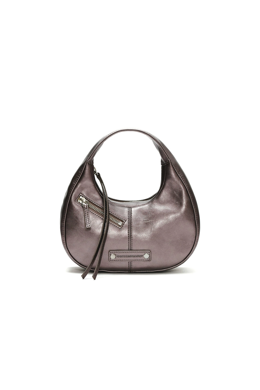 썬번프로젝트 MINI PEBBLE BAG, PURPLE METAL 상품 이미지 1