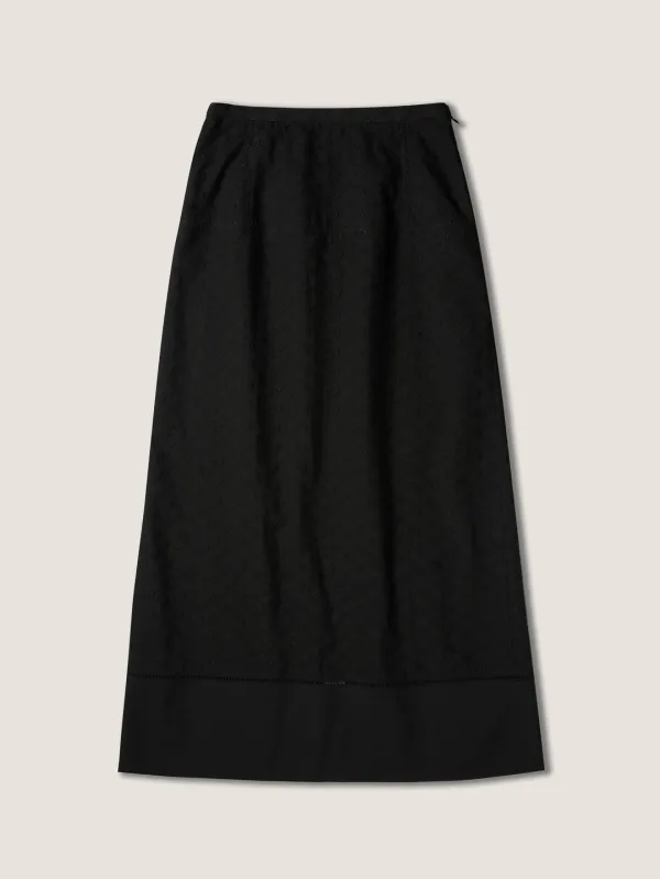 (-30%) AIÒLA LONG SKIRT [ Black ]  1st Reorder