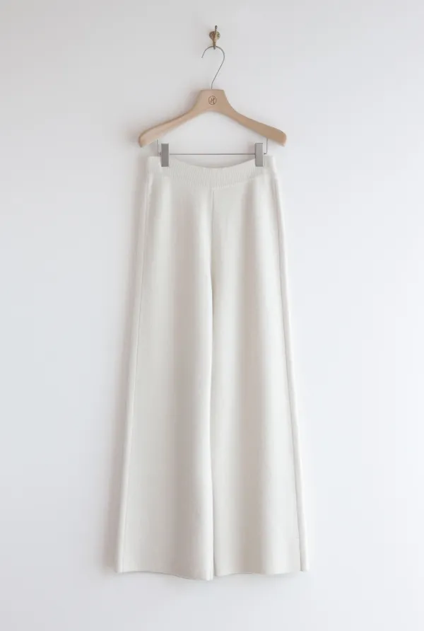 ANDO KNIT PANTS (MILK)