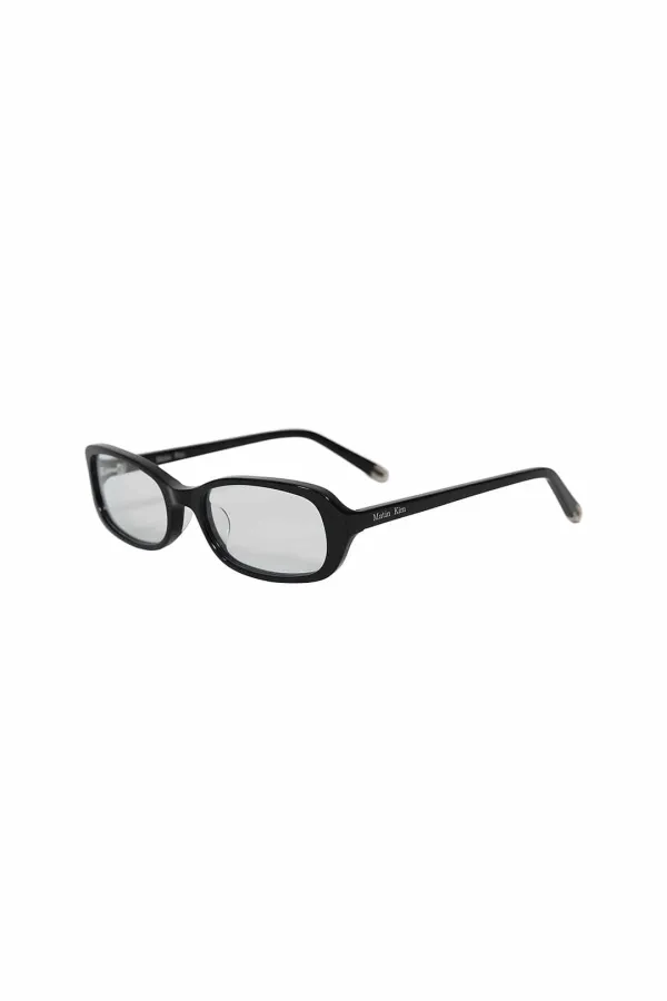 MATIN SOFT SQUARE SUNGLASSES IN BLACK