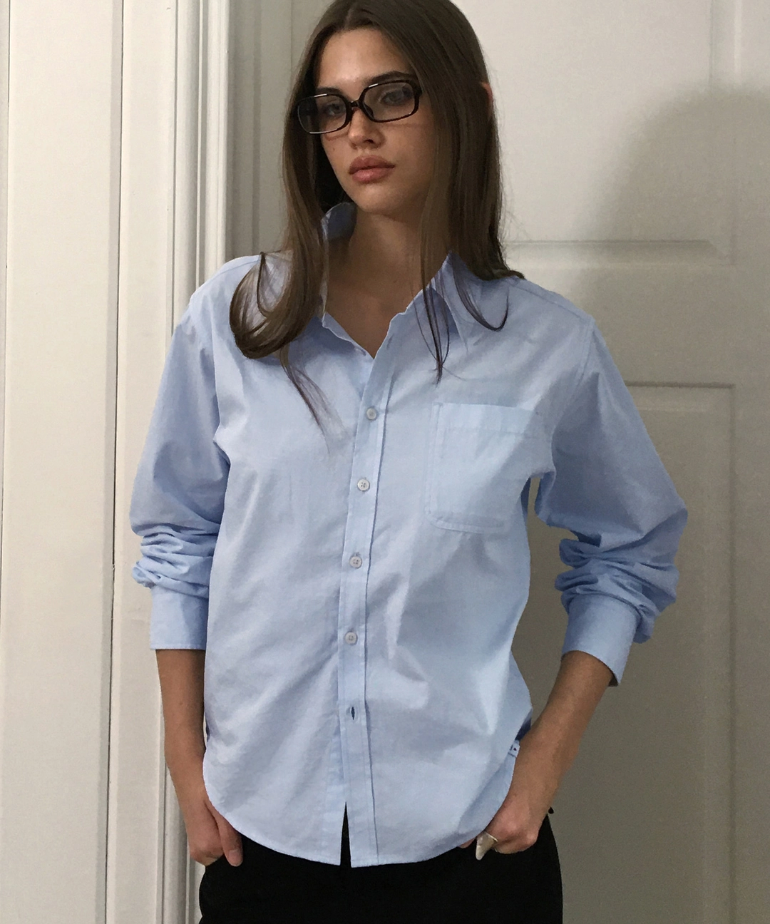 비터셀즈 Standard Essential Shirt-Sky Blue 상품 이미지 2