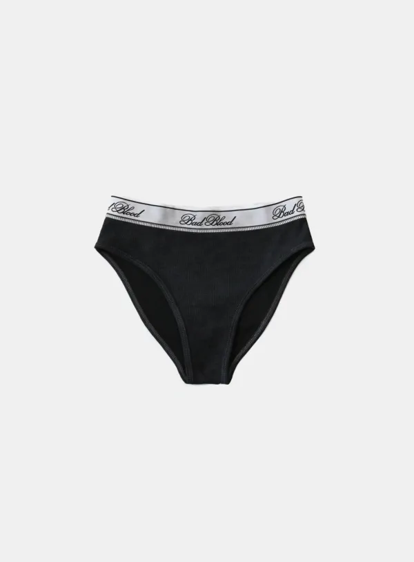 클래식 로고 브리프 - 더스티블랙