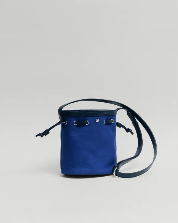 SAC COQUILLE BUCKET MINI BLUE