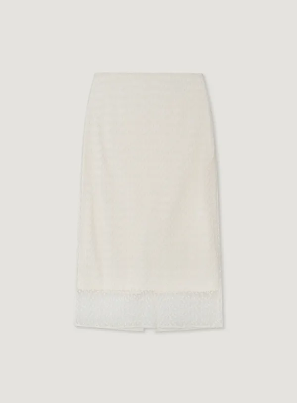 ROSY LACE SKIRT_NATURAL