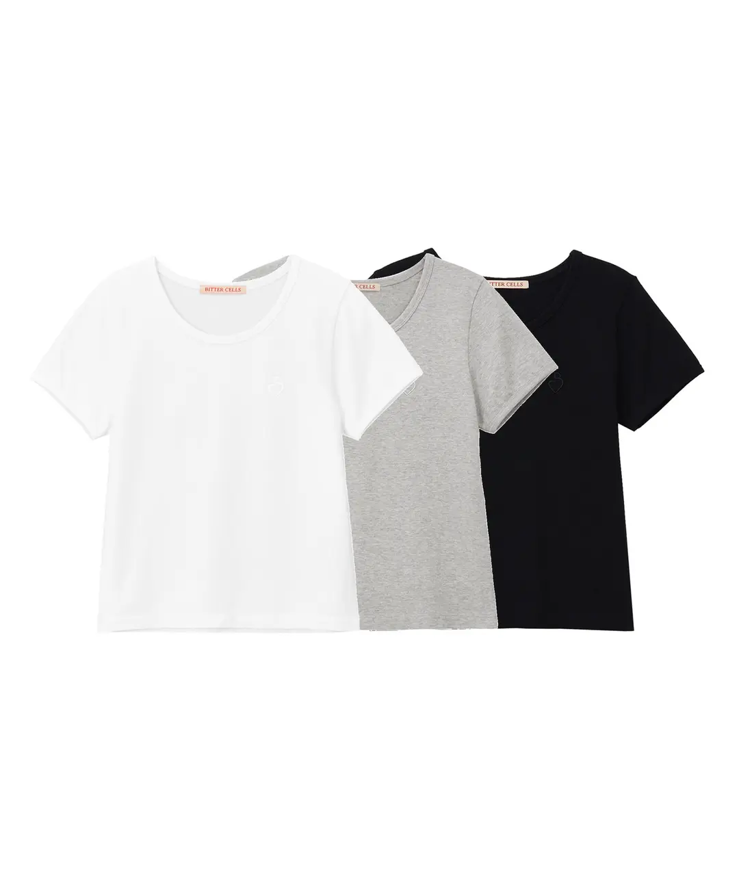 비터셀즈 Essential Soft U Neck Tee - 3 Colors 상품 이미지 3