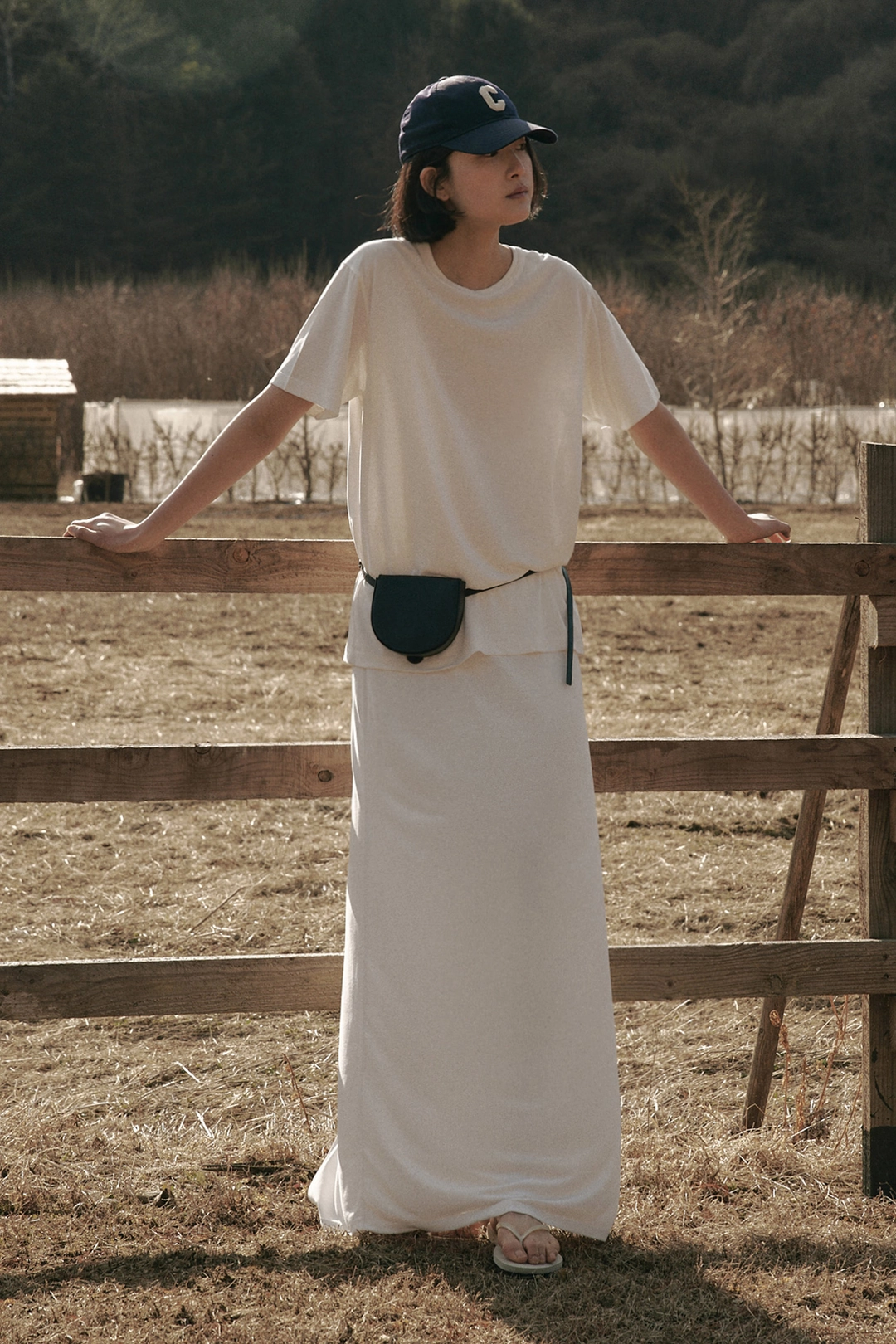 세이지먼트 EVELYN MODAL LONG SKIRT_IVORY 상품 이미지 2