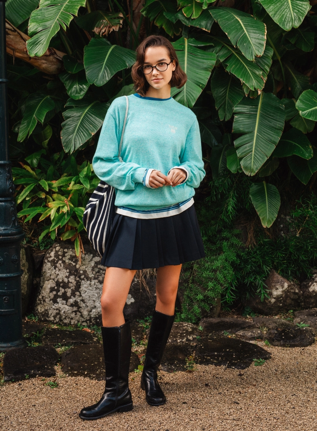 세터 Loren Linen Blend Knit - Sky Blue 상품 이미지 3