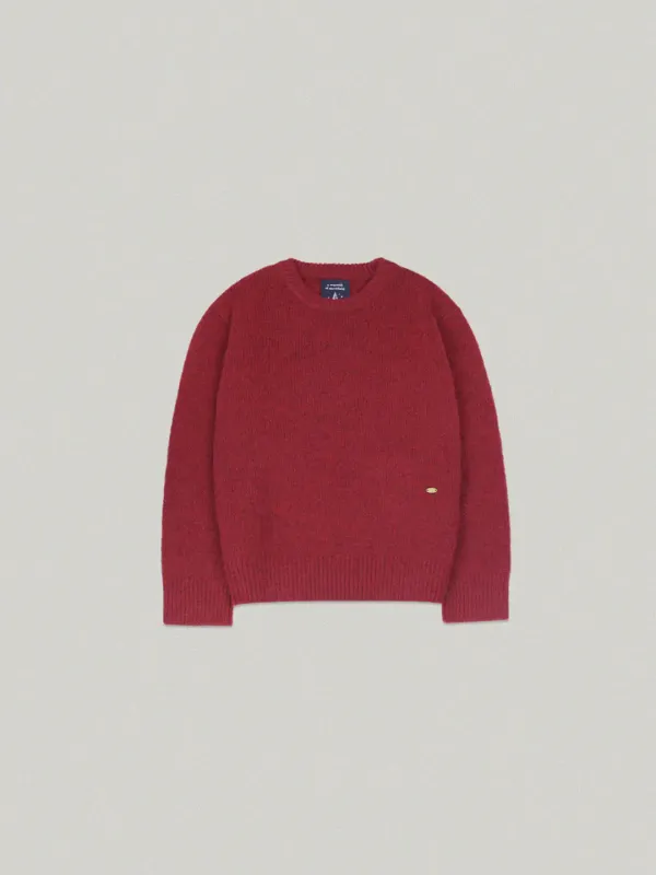 Steady Round Knit - Red스테디 라운드 니트