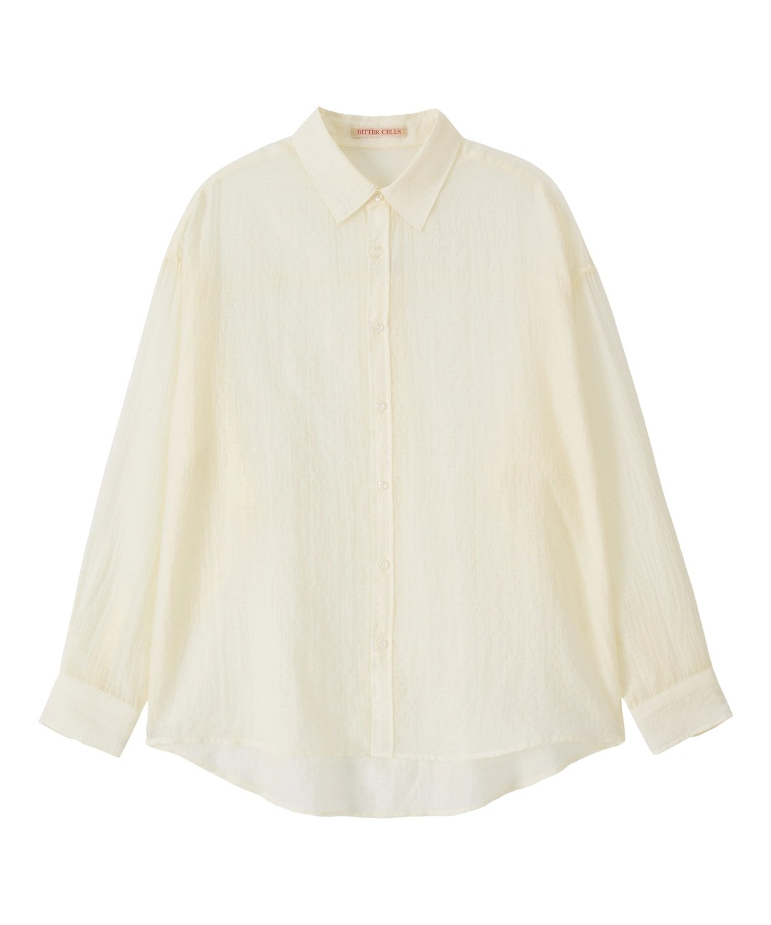비터셀즈 Bonnie Check Shirt-Cream 상품 이미지 1