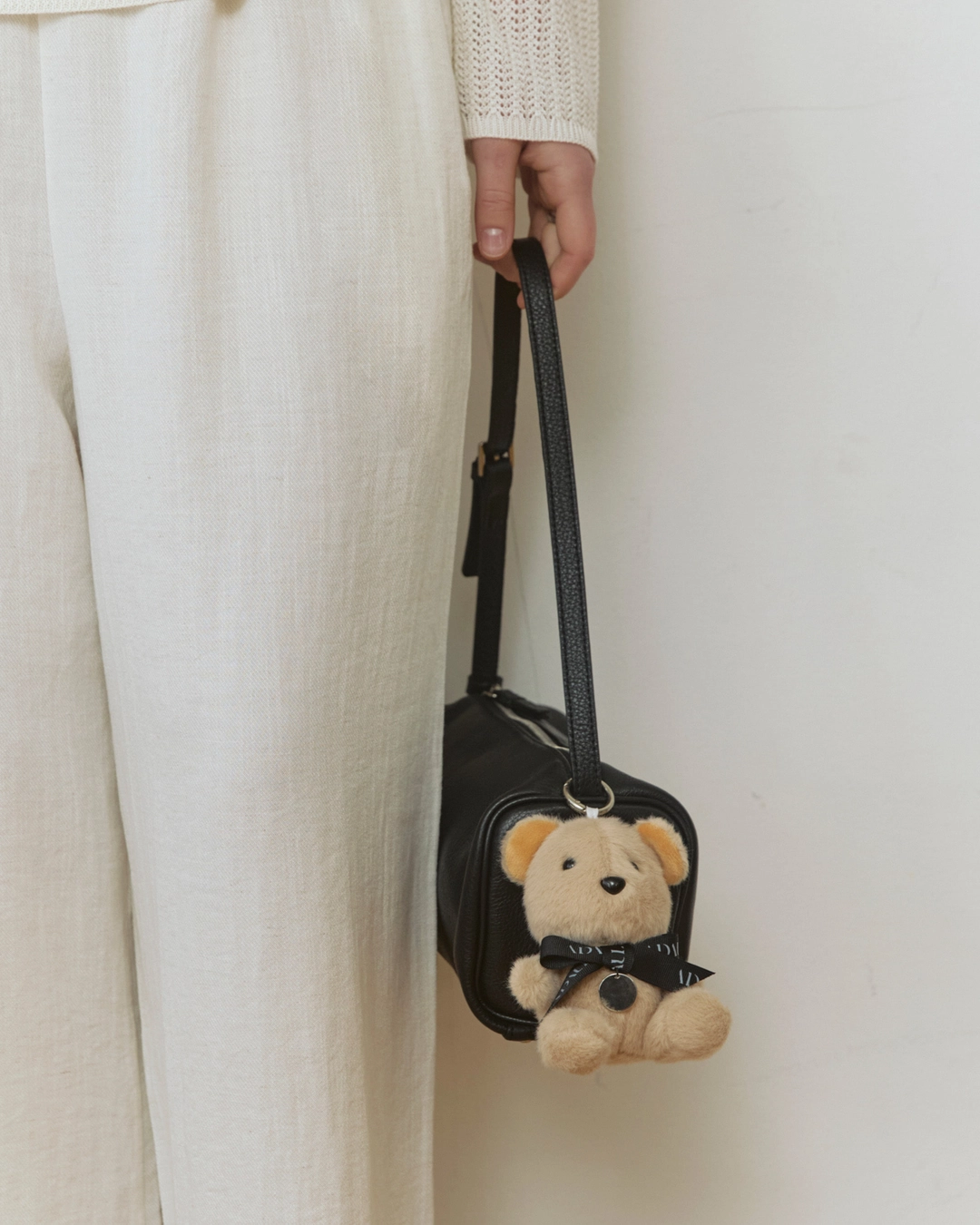 어다울 Mongle teddy bear keyring - brown 상품 이미지 2