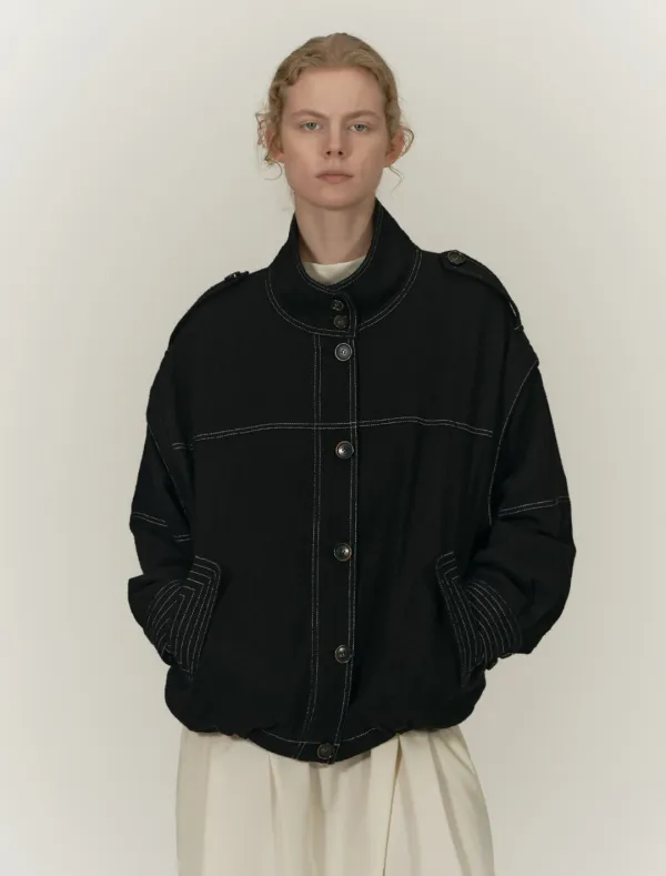 DETACHABLE CASENTINO JACKET [BLACK]