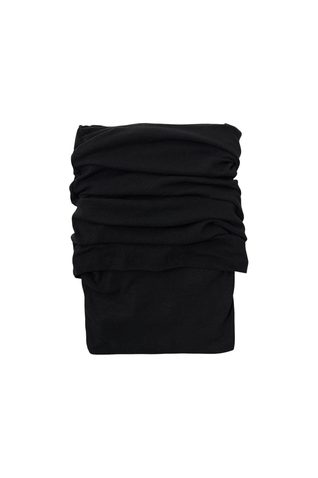 투머치택스 FOLDOVER OFF-SHOULDER TOP (BLACK) 상품 이미지 1