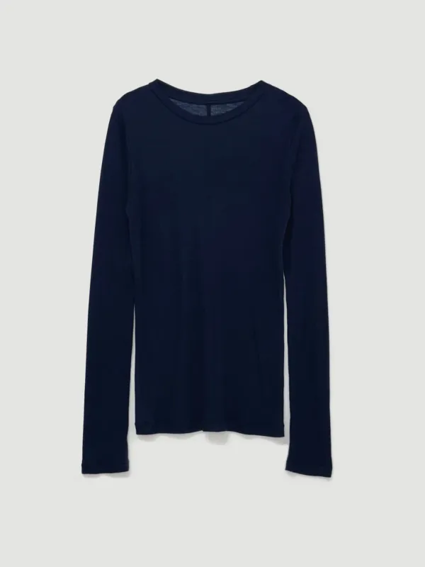 Wool long sleeve (네이비)