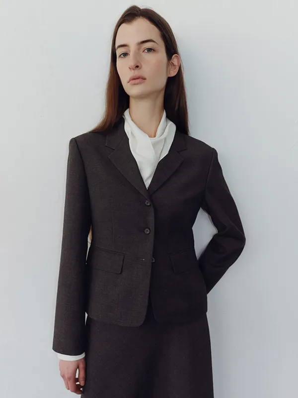 MOA CHIC 3BUTTON JK_CHARCOAL