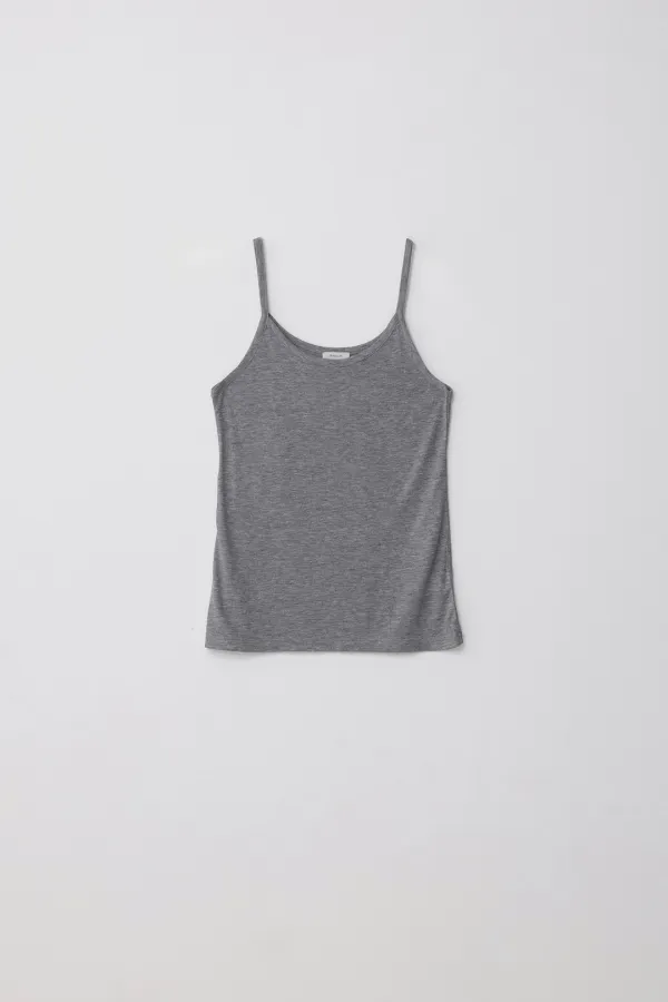 Mua Sleeveless_Melange Gray