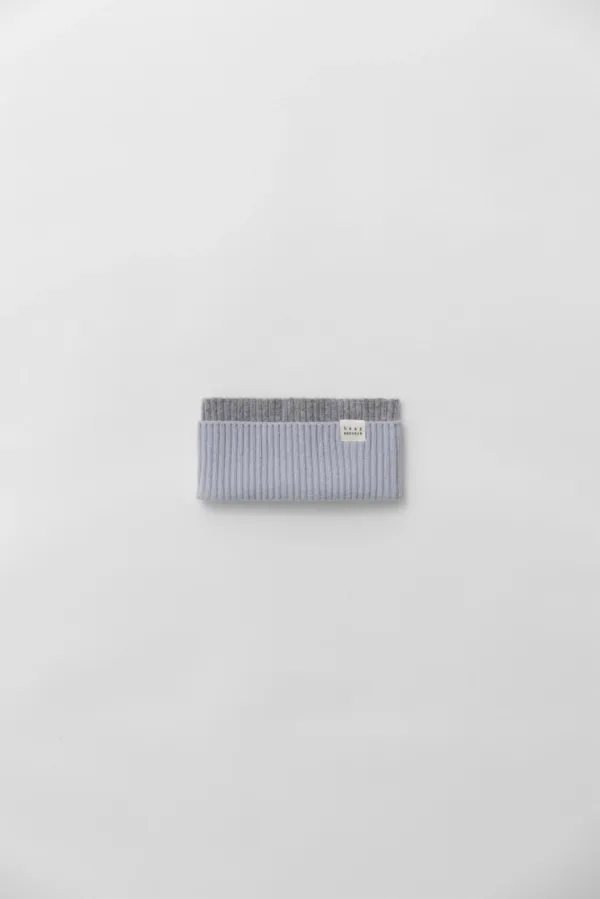 comfy hair band (blue grey)