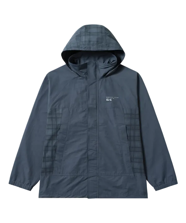 SAN SAN X b.E CHECK JACKET [BLUE]