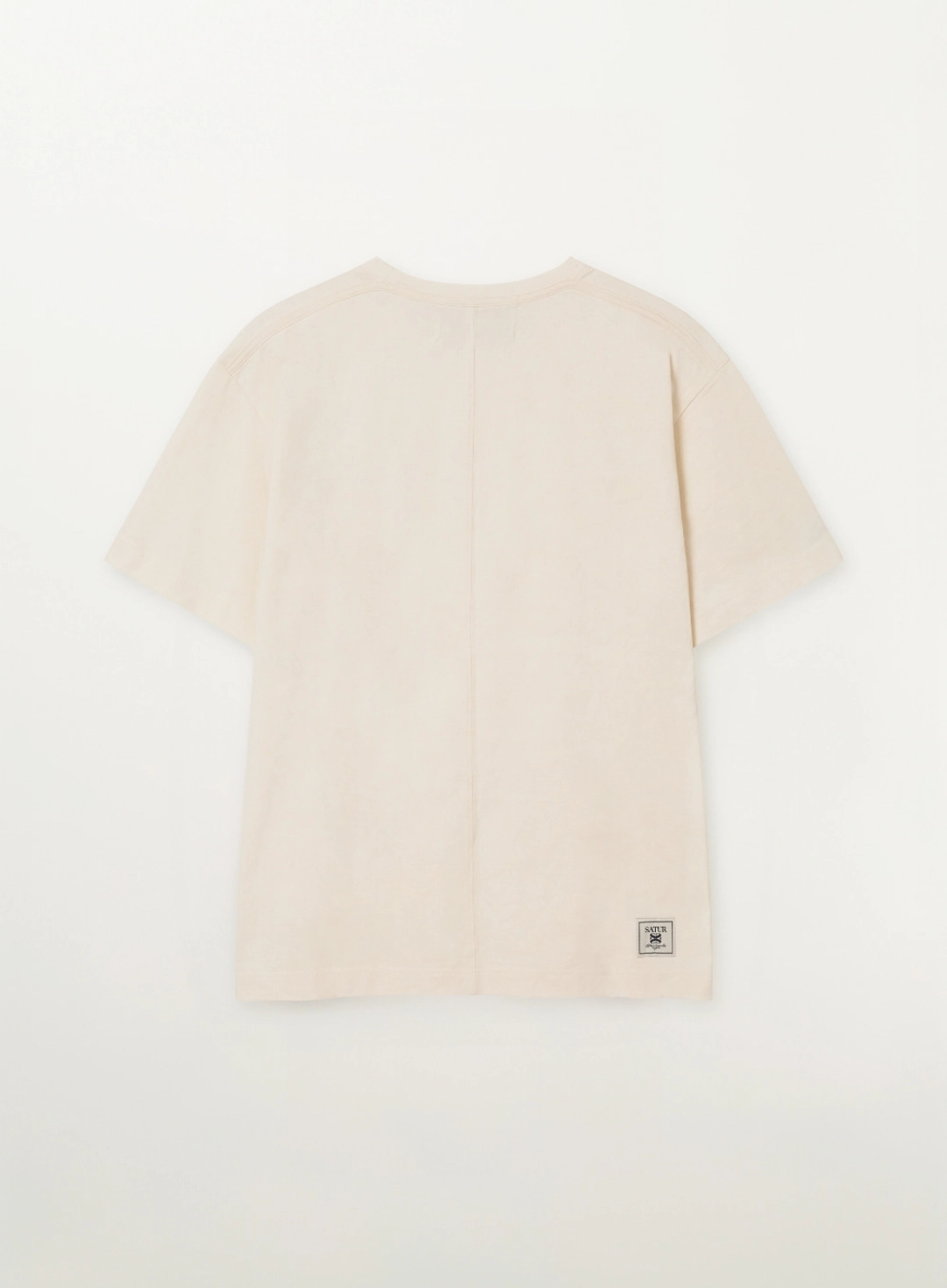 세터 Flowing Small Logo T-Shirt - Cream 상품 이미지 2