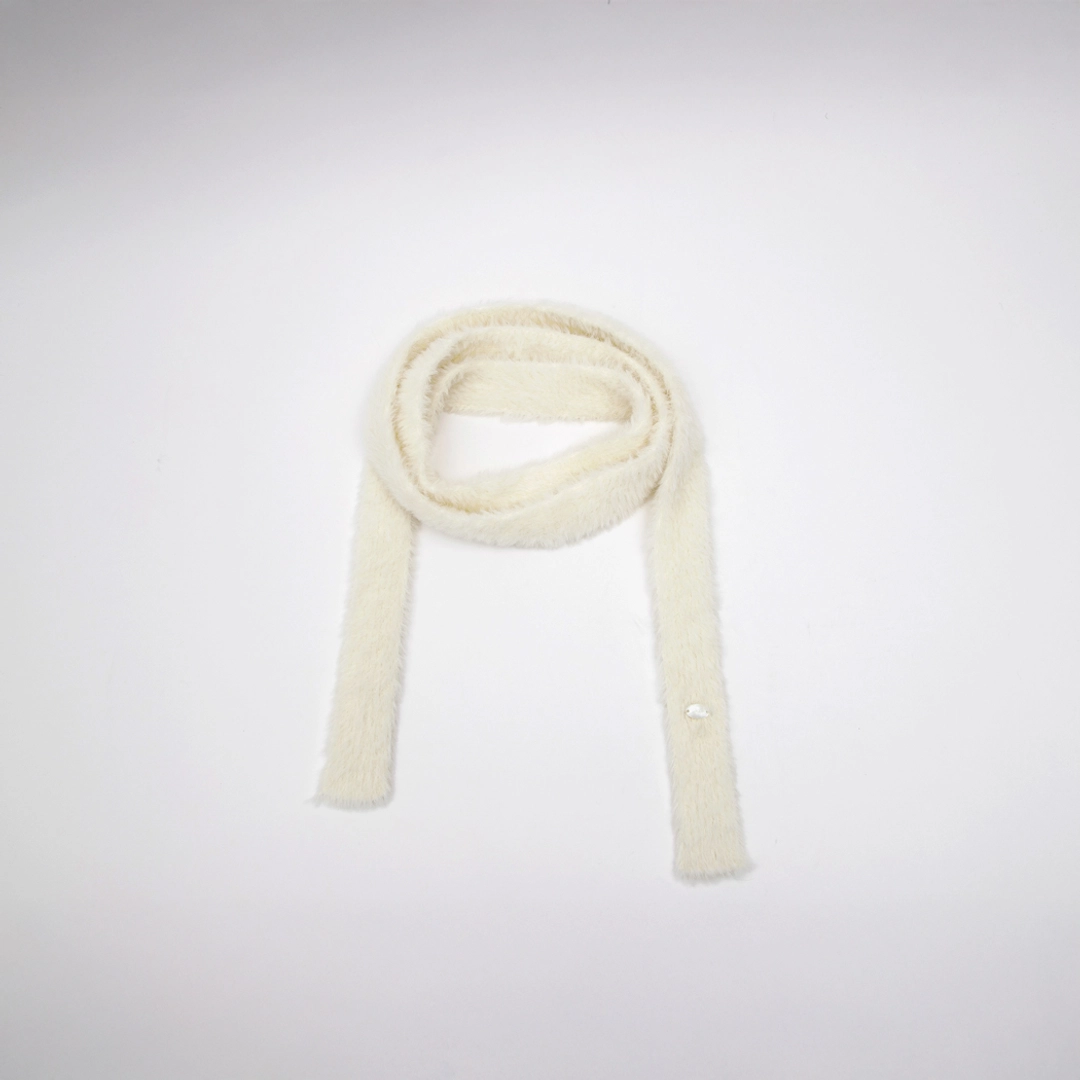 아뜰리에 나인 (MU-0026)HAIRY TIE SLIM MUFFLER 상품 이미지 2