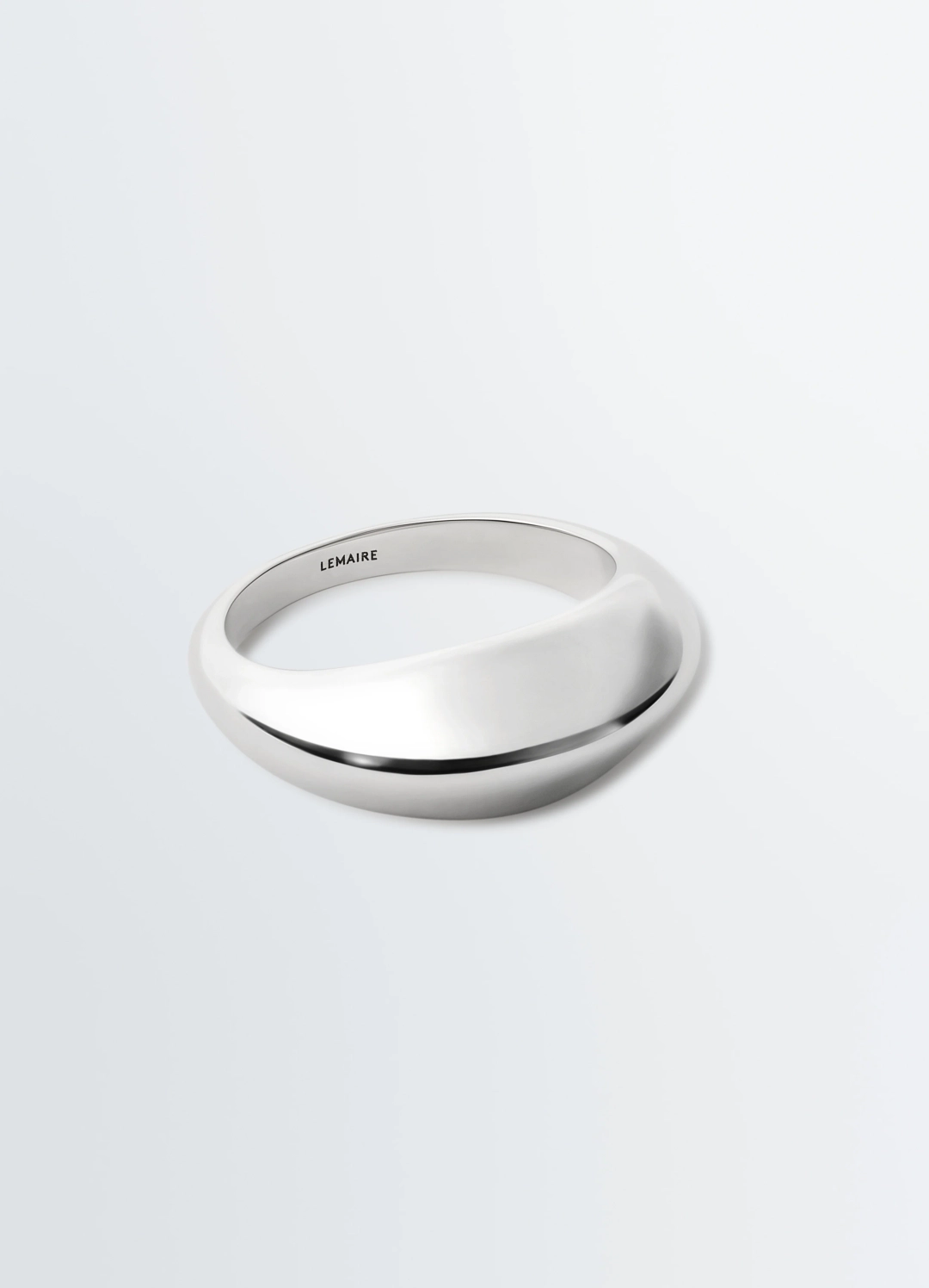 르메르 CHUNKY DROP RING IN SILVER 상품 이미지 1