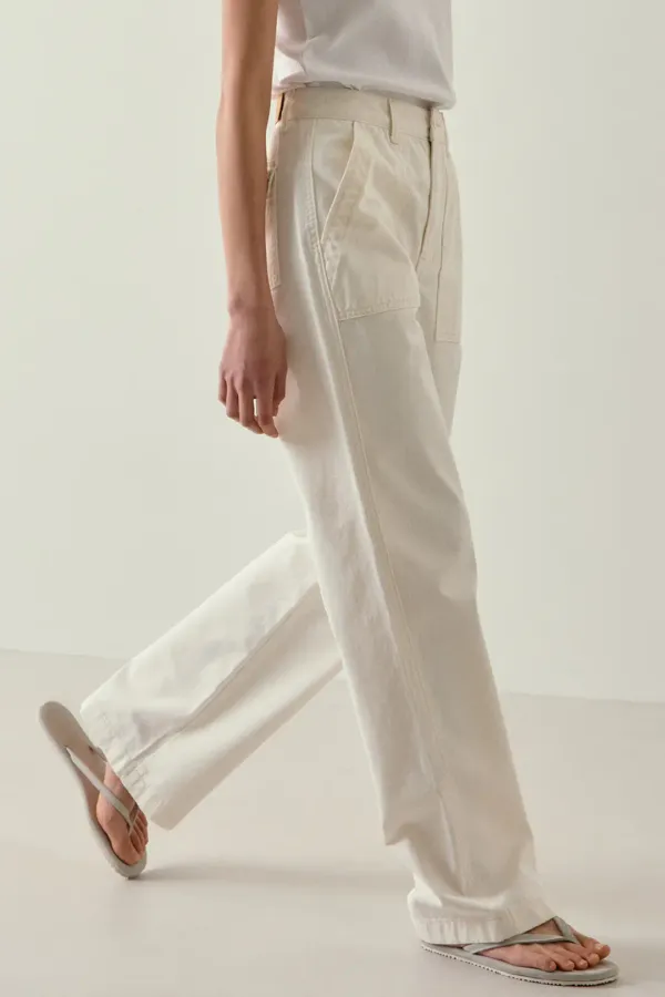 fatigue chino pants (ecru)