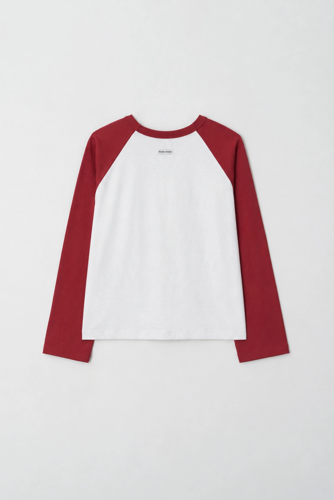 브렌다 브렌든 [EXCLUSIVE] greenwich raglan tee - red 상품 이미지 2