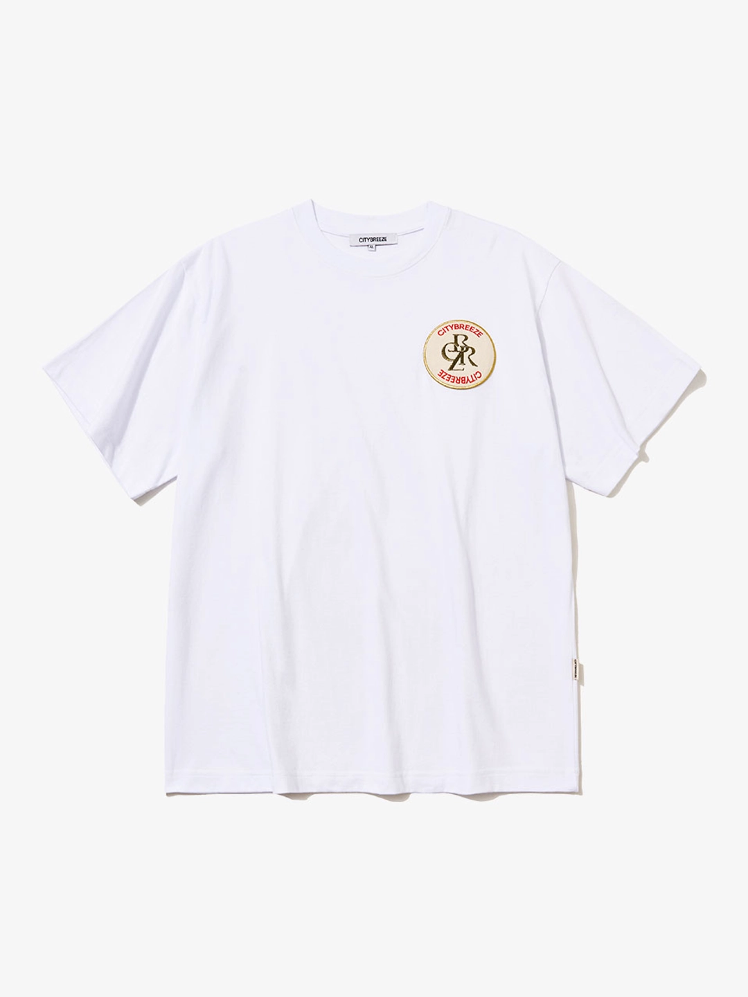 시티브리즈 시티 와펜 반팔 티셔츠_WHITE 상품 이미지 1