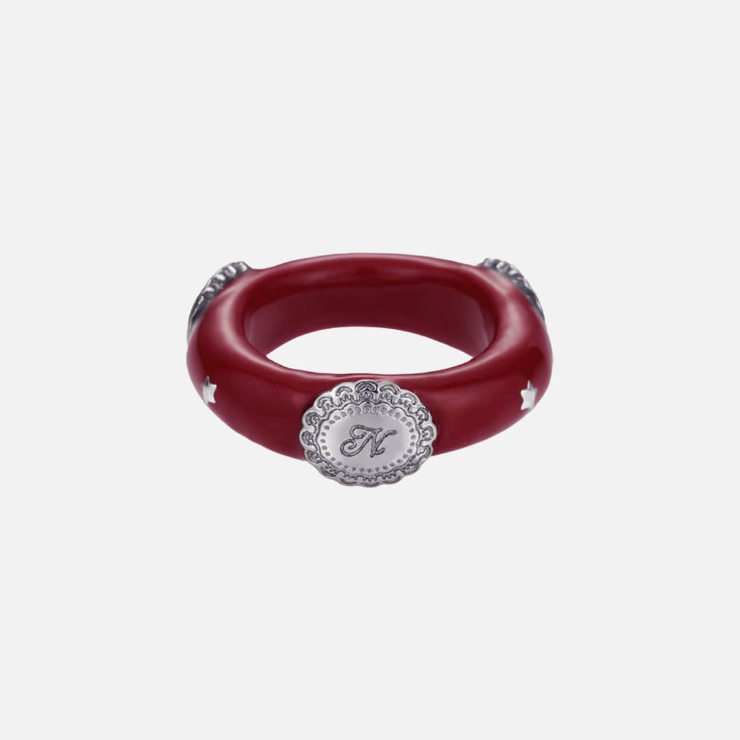 엔프프 guardian heart ring-black 상품 이미지 3