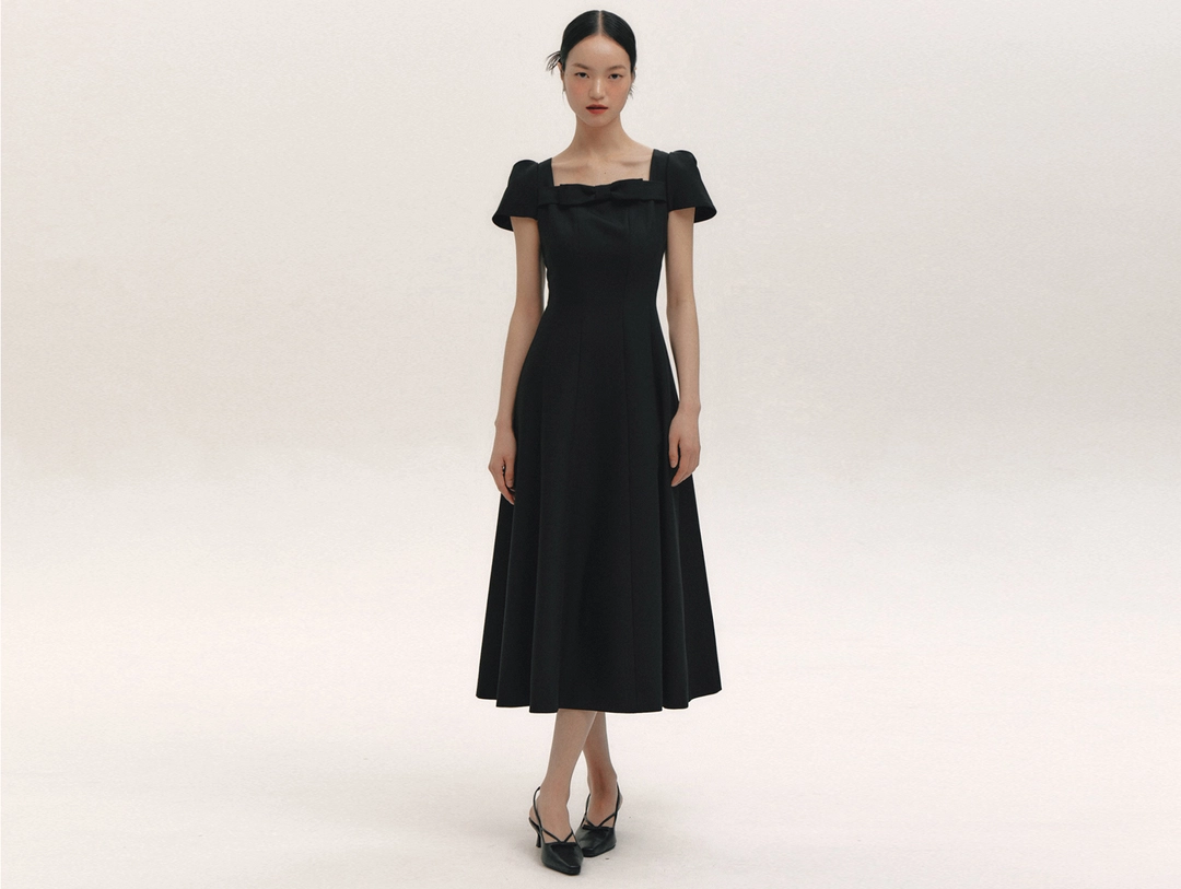 플로움 Belle Ribbon Dress(2color) 상품 이미지 3