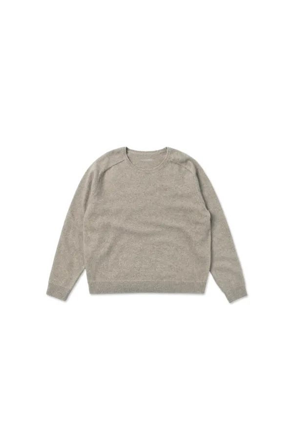 Cuddle raccoon knit_mocha