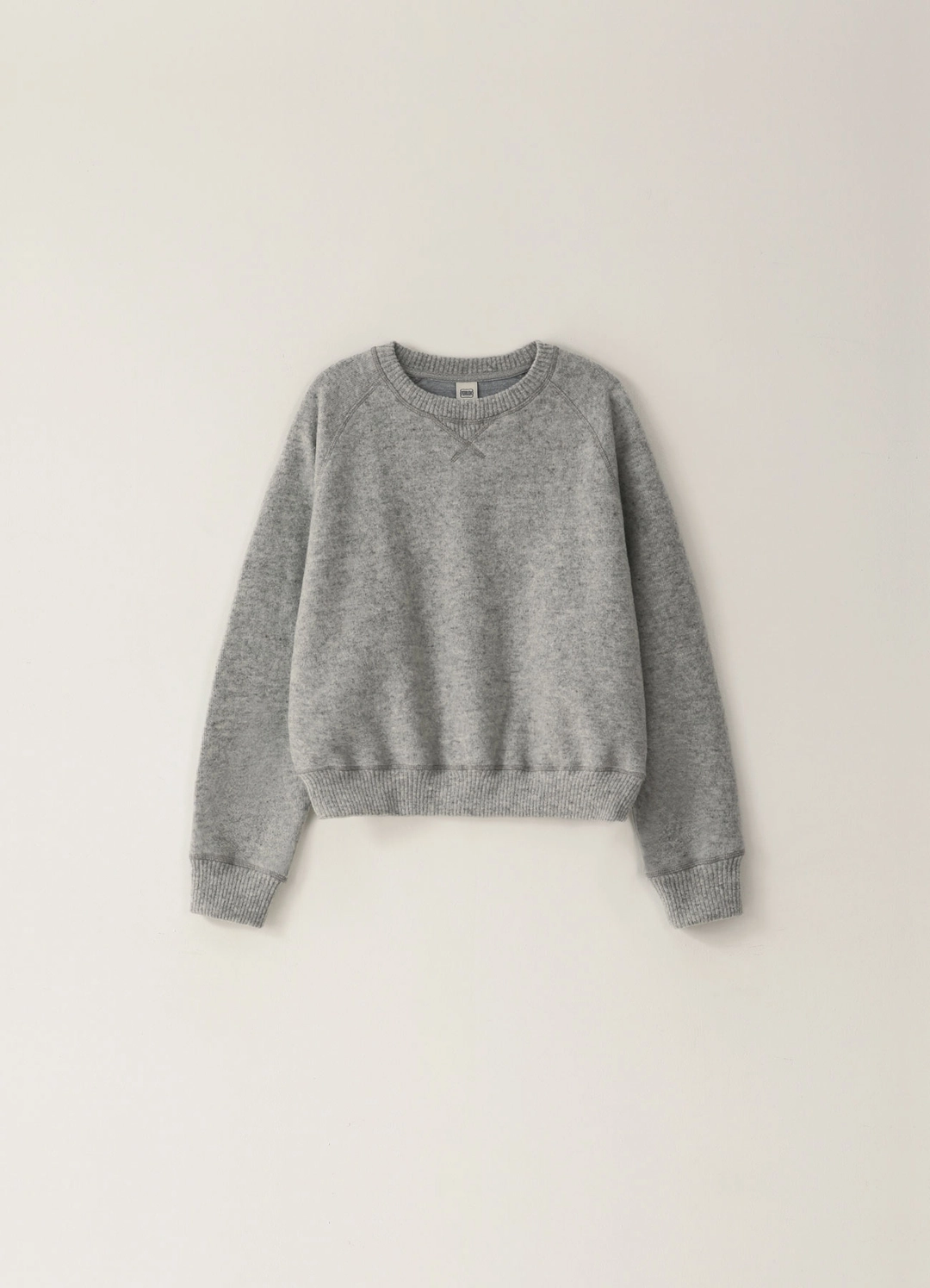 페블엠 2ND / Wool Raglan Sweatshirt - Gray 상품 이미지 1