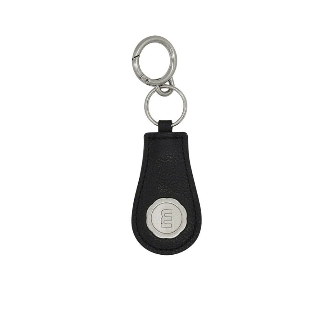 미닛뮤트 m silver logo keyring - black 상품 이미지 1