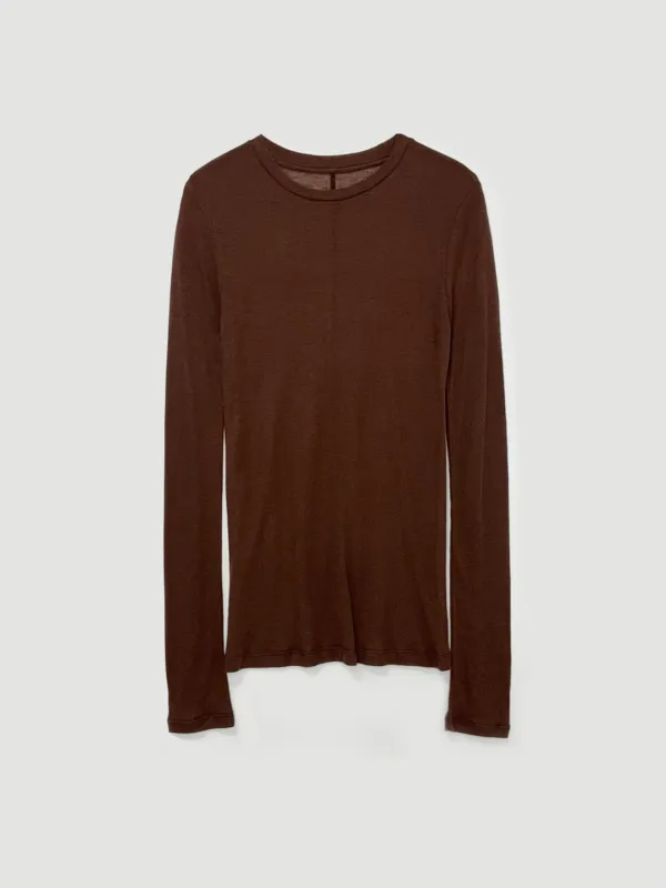 Wool long sleeve (브라운)