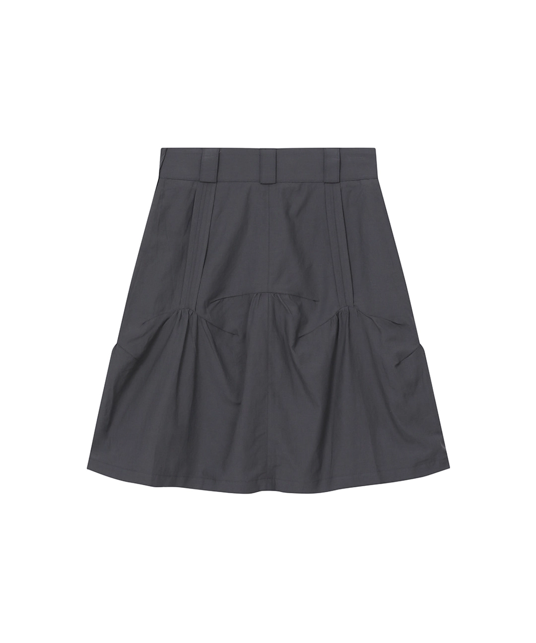 미세키서울 [레이 PICK] Slouchy balloon midi skirt CHARCOAL 상품 이미지 1