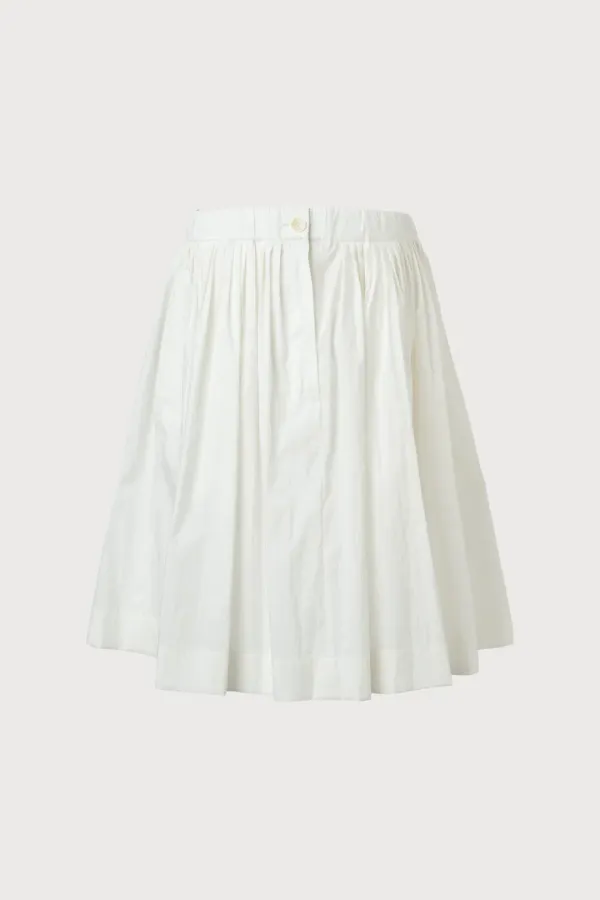 Part.5 Banding skirt (ivory/beige)