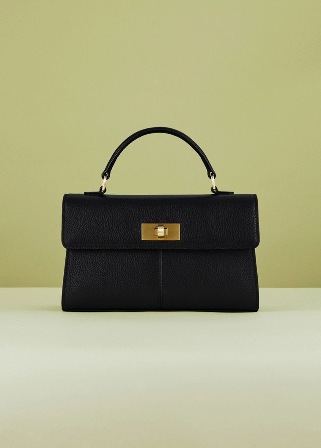 칙스라벨 CHIXLABEL H 레브 스퀘어백 22(Small) - Black 상품 이미지 2