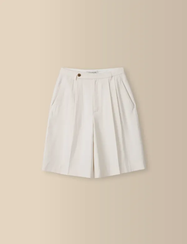 Fresh Bermuda Pants (Cream)