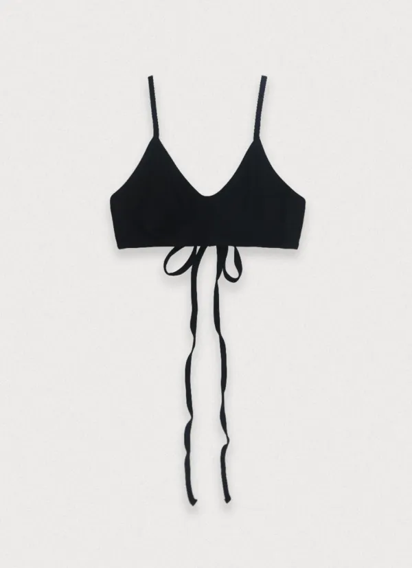 LIGHT BRALETTE TEE - BLACK