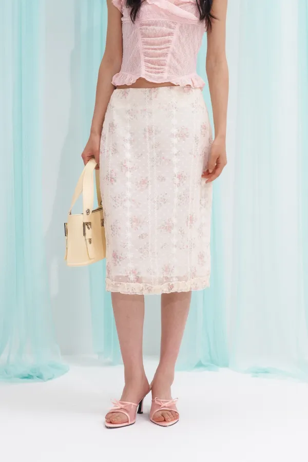 ROSE FRILL SK (PINK)