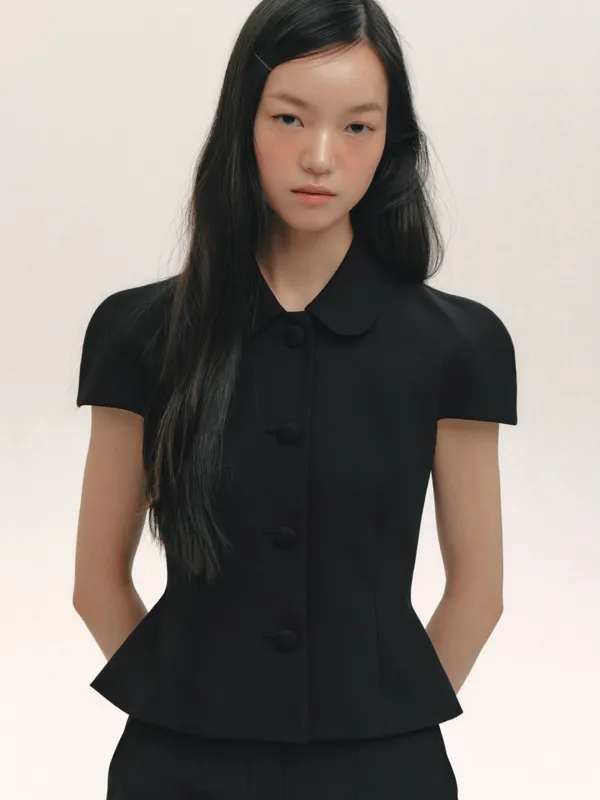 Iconic Peplum Jacket