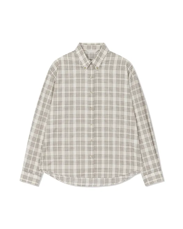 CHECK SHIRTS 002 (Beige,2size)