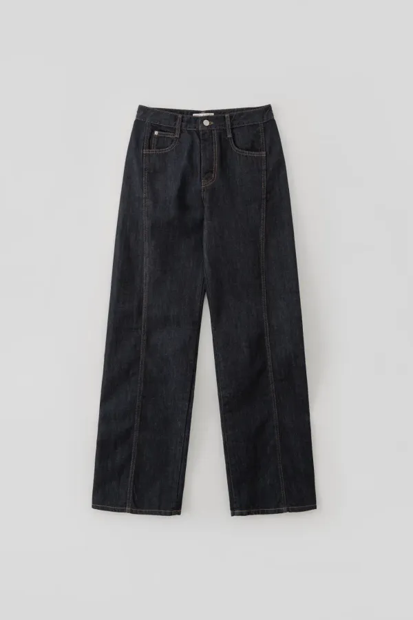 Nonfade Indigo Curve Denim_Indigo