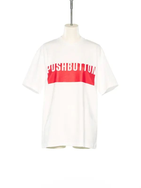 PS25 RED LOGO PRINTED T-SHIRT