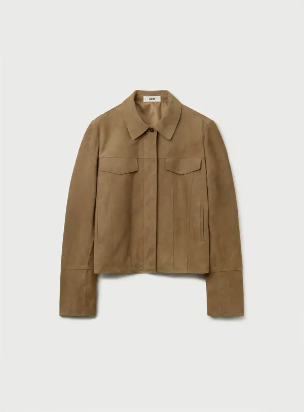 [2ND] GOAT SUEDE UTILITY JACKET