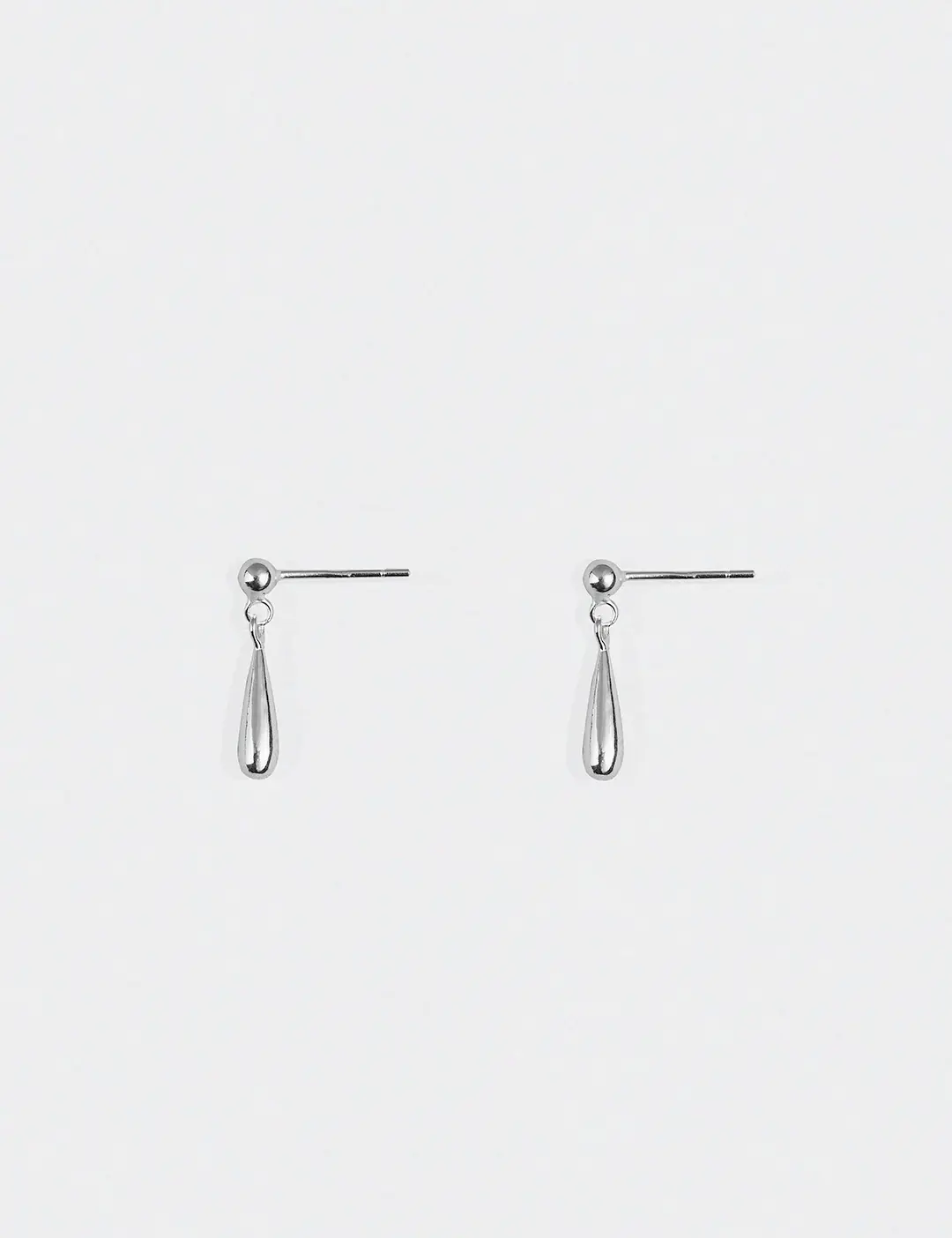 Mini Drop Earrings_Silver