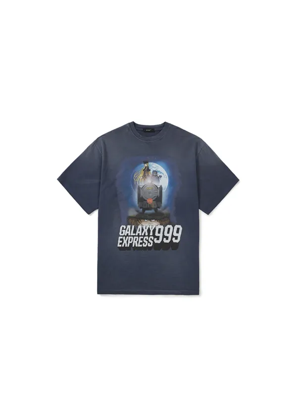 GALAXY EXPRESS 999 OVERSIZED T-SHIRT (BLUE)